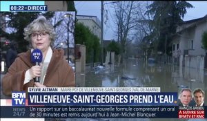 À Villeneuve-Saint-Georges, des déchets flottent dans les rues