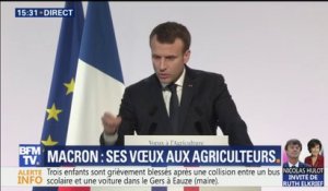 Macron sur le plan loups : "Il faut protéger les troupeaux par tous les moyens"