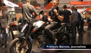 KTM 790 DUKE, nouveauté 2018 - salon moto de Milan (EICMA 2017)