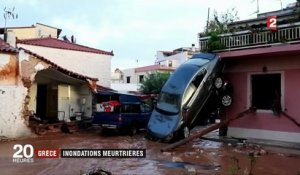 Grèce : inondations meurtrières dans la région d'Athènes