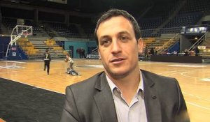 Rémi Giuitta, entraîneur du Fos Ouest-Provence Basketball.
