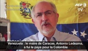 La Colombie confirme que le maire de Caracas s'y est réfugié