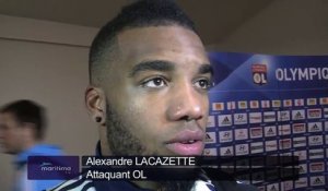 Alexandre Lacazette content d'avoir pris un point face à l'OM