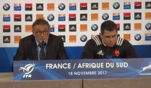 RUGBY: International: XV de France - Novès: "Ça s'est joué à rien"