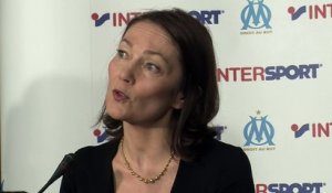 Corinne Gensollen au sujet du record d'affluence pour OM-PSG