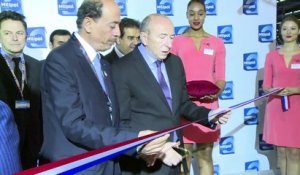 Sécurité: Collomb inaugure le salon Milipol