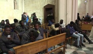 Marseille : des migrants occupent une église