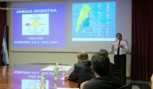 Inquiétude pour l'oxygène à bord du sous-marin argentin disparu