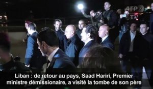 Au Liban, Hariri annonce que sa démission est "en suspens"