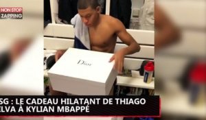 PSG : Le cadeau hilarant de Thiago Silva à Kylian Mbappé (Vidéo)