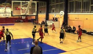 Basket-ball. N3M.  Martigues 86 / 59 Tarascon