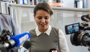 Najat Vallaud-Belkacem prête à prendre la tête du PS