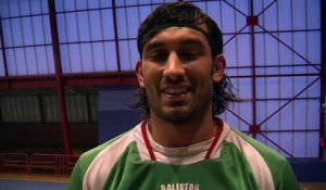 Le capitaine du Martgues Handball Jôel Lacaze