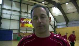 L'entraîneur du Martigues Volley Ball avant le déplacement à Canteleu