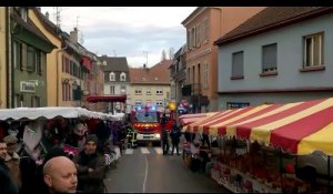 La foire Sainte-Catherine perturbée par une suspicion de fuite de gaz