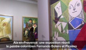 Botero, peintre des "volumes exaltés", dialogue avec Picasso