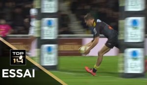 TOP 14 - Essai Vincent RATTEZ 1 (SR) - La Rochelle - Pau - J11 - Saison 2017/2018