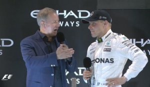Grand Prix d'Abu Dhabi - Les interviews du podium