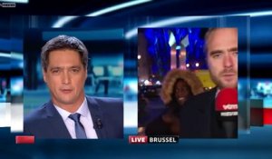 Belgique: Un reporter se fait insulter et frapper par une bande de jeunes pendant son direct depuis Bruxelles