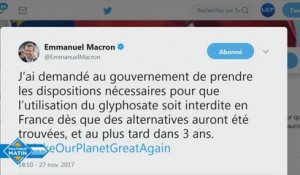 L'UE prolonge l'utilisation du Glyphosate pour 5 ans