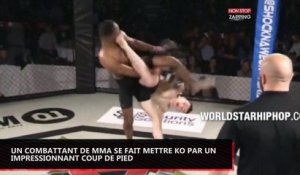 Un combattant de MMA finit KO par un impressionnant coup de pied (vidéo)