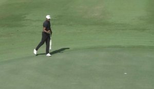 Golf - Hero World Challenge - Tiger Woods sauve le par sur le trou n°4 !
