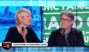Maïtena Biraben explique comment il y a 2 ans elle a reçu François Hollande sur Canal Plus: "Simplement en envoyant un t