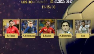 Foot - Ballon d'Or : Avec Falcao, Griezmann, Hazard, Hummels et Isco