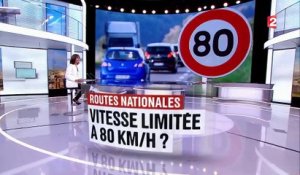 Routes nationales : la vitesse bientôt limitée à 80 km/h  ?