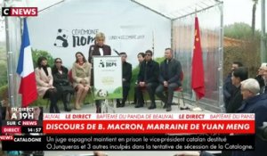 Brigitte Macron baptise le bébé panda du Zoo de Beauval (Vidéo)