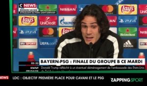 Zap sport 5 décembre : Edinson Cavani confiant avant d'affronter le Bayern (vidéo)