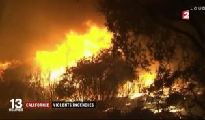 Californie : de violents incendies