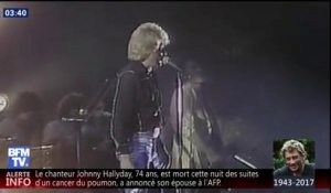 Johnny Hallyday est mort, retour sur sa carrière