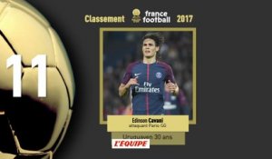 Foot - Ballon d'Or 2017 : Edinson Cavani 11e