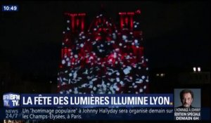 "Ambiance familiale", "ça fait du bien", "c'est convivial"... la fête des Lumières est lancée à Lyon