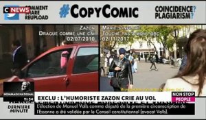 EXCLU - L'humoriste Zazon accuse une humoriste française de lui voler des sketchs: "Il y a beaucoup de similitudes !" - Regardez