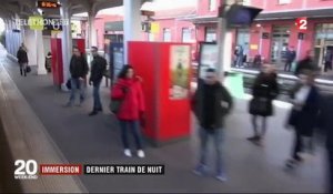 "Ca fait bizarre que ces choses-là disparaissent" : à bord du dernier train de nuit Paris-Nice