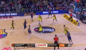 Basket - Euroligue (H) : Le Fenerbahçe bat facilement Barcelone