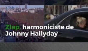 L'émotion de Laeticia et Joy Hallyday à l'hommage populaire rendu à Johnny Hallyday.