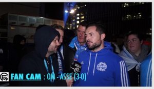 Fan Cam - OM - ASSE (3-0) : La réaction à chaud des supporters