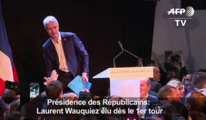 Wauquiez, nouveau président de LR : "la droite est de retour"