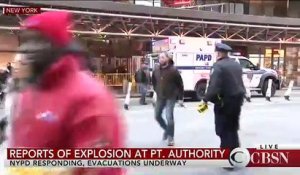 New York: Une explosion d'origine inconnue à proximité de Times Square déclenche une importante opération de police