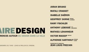 Faire Design -  Intégrale de la conférence