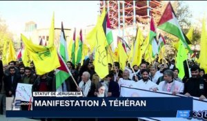 Statut de Jérusalem : Manifestation à Téhéran