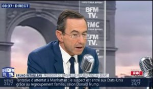 "On doit rester à bord." Bruno Retailleau regrette le départ de Xavier Bertrand des Républicains