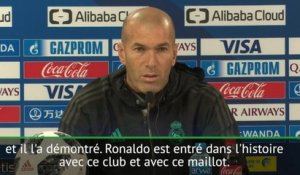 Real - Zidane: "Ronaldo a démontré qu'il était le meilleur"