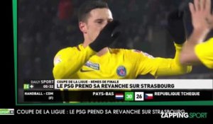 Zap sport du 14 décembre - Coupe de la Ligue : Le PSG se venge de Strasbourg