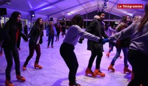 Quimper sur la glace : la patinoire de retour place Saint-Corentin