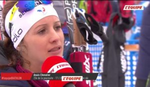 Biathlon - CM (F) - Le Grand Bornand : Anaïs Chevalier «Frustrée»