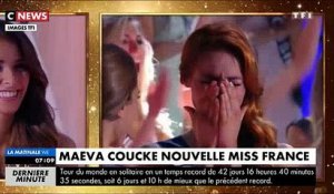 Miss Nord Pas-de-Calais,  Maëva Coucke, élue Miss France en direct sur TF1